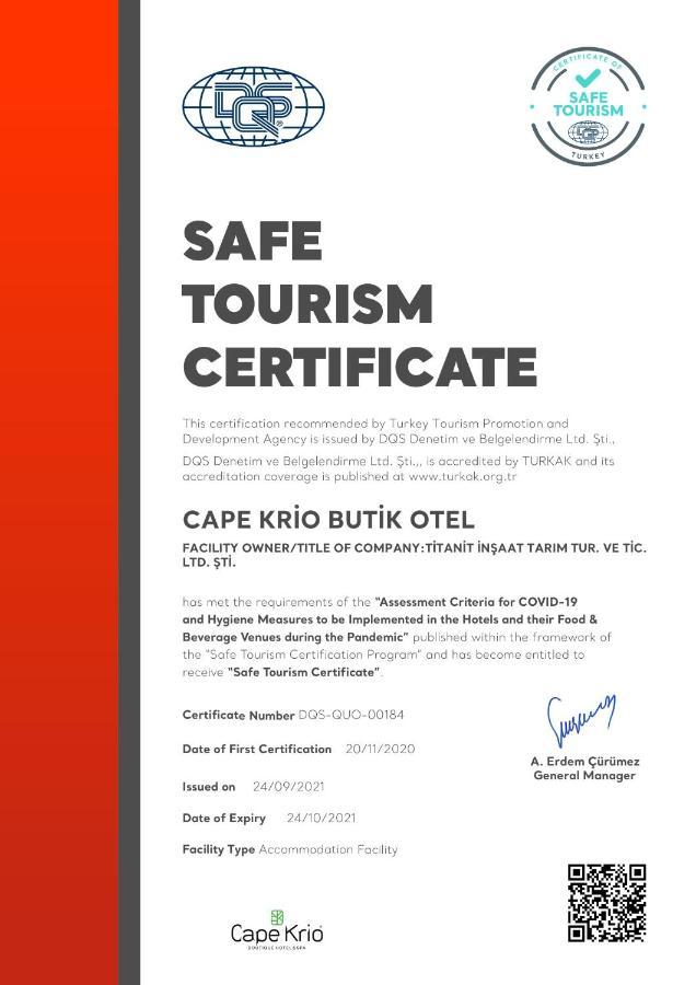 Cape Krio Boutique Hotel & Spa - Over 9 Years Old Adult Only Датча Екстер'єр фото